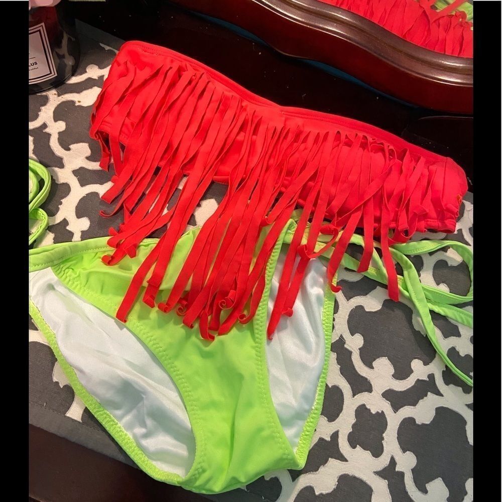 Roxy Neon Swimsuit Bathing Suit Small